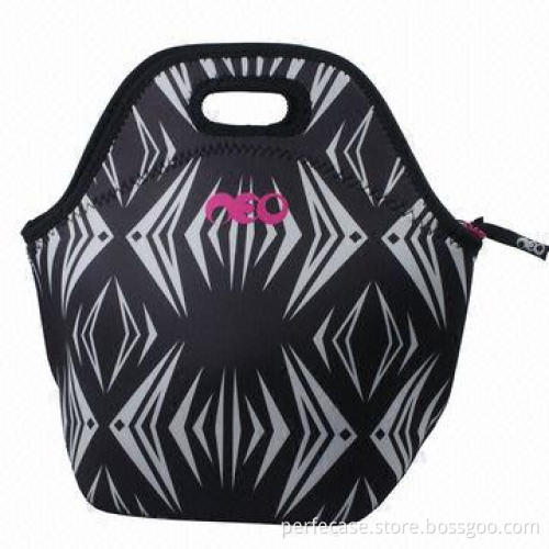 Cooler Lunch Bag with Convenient Carrying Handle, Different Patterns Available
